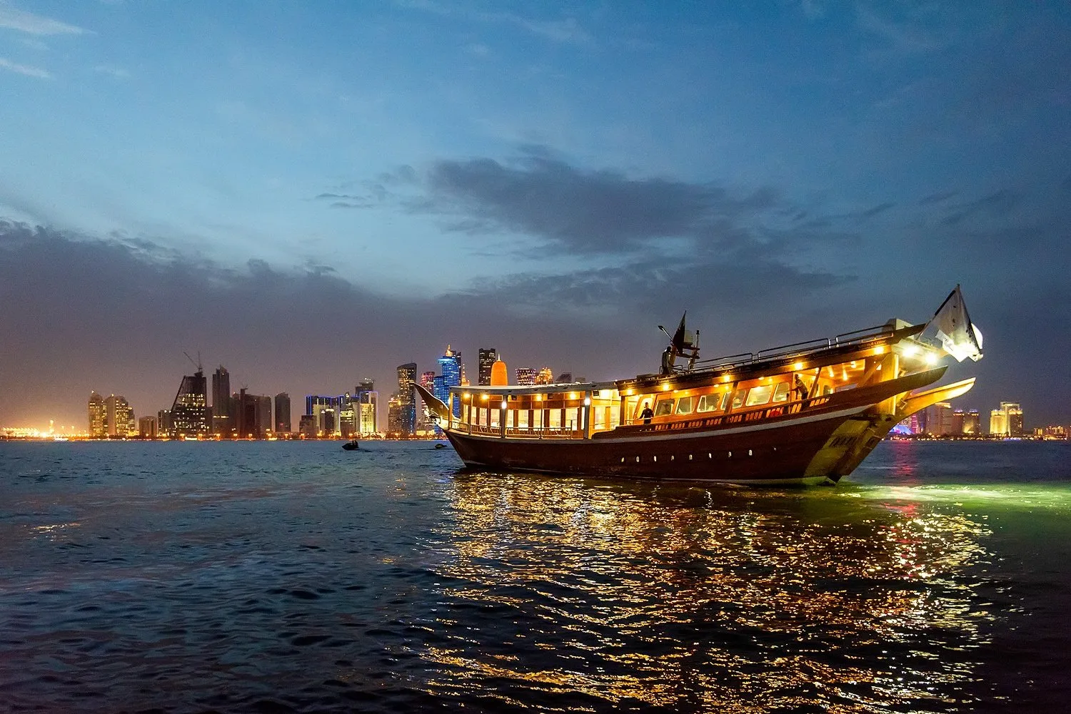 Enchanting Doha Dhow Cruise Experience